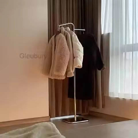 Hanging Clothes Stylish Racks Drying Hanging Japandi Hotel Clothing Rack Bedroom Design Modern Colga