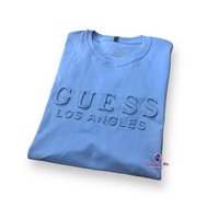 GUESS EMBOSED DISTRO PREMIUM T-SHIRT 3738 GUESS TSHIRT/ PREMIUM DISTRO T-SHIRT/ SHORT-SLEEVED MEN'S 
