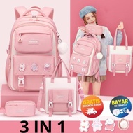 BK179 - SCHOOL BAG GIRLS' BACKPACK GIRLS' SCHOOL BAG SCHOOL BAG