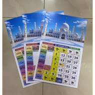 🔥Ready Stock Calendar 2026 Kalendar Kuda Wall Hanging Calendar Race Horse Kalendar 2026 跑马日历 2026🔥CO