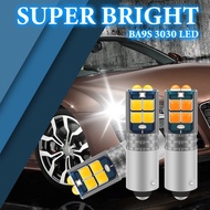2pcs T4W BA9S LED Blub For Car Rear Fog light License Plate Parking Revers BAX9S H21W BAY9S LED H6W 