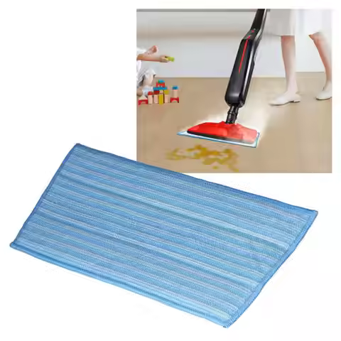 5PCS Steam Cleaning Pad Ultrafine Fiber Mop Pads Cleaning Pad Replacement for HAAN RMF4X RMF2X FS/SI