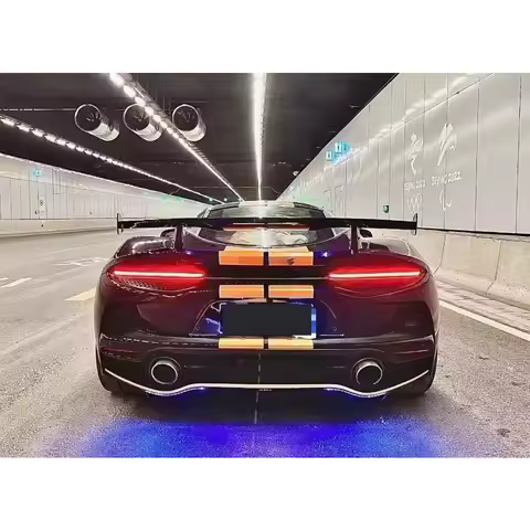 GT Style Car Rear Wing for Mclaren GT 570S 570GT 570S Carbon Fiber Spoiler Upgrade Aerodynamic Body 