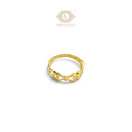 SABIHAHGOLD Ring Fashion 916/22K Original Gold (GR0002526)