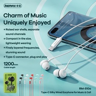 REMAX Earphone Bass Earphone Remax In Ear Earphone With Mic Wired Earphones Stereo Earphone RM-510