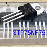 5/2Pcs Original STP75NF75 P75N75 MOSFET N-Channel 75V 80A TO-220 Power Transistor for Motor Controll