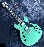 ES 335 Electric Guitar Green Imported Hardware Hot Sale Hot Sale Professional Guitar