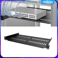 [Etekaxa] 1U Server Rack Shelf Wall Mount Rack 1U Rack for Device Desktop 19" Network