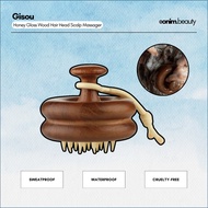 [Auth-Bill US] Gisou Scalp Massager wooden shampoo comb - ᴏᴍɪᴍ ʙᴇᴀᴜᴛʏ