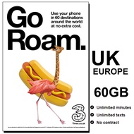 UK, Switzerland, Europe Roaming Sim Card
