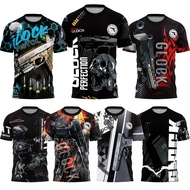 Glock T-Shirt Printed Team Glock Jersey New Design Full Sublimation Printed