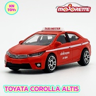 MAJORETTE THAI TAXI SERIES 2 TOYOTA Corolla Altis Red Color TAXI Pattaya มาจอเร็ตต์ มาจอเร็ท โตโยต้า