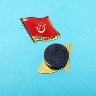 Kelantan State Flag Magnetic with logo Kelantan Negeri Malaysia Magnet Bendera Negeri Kelantan
