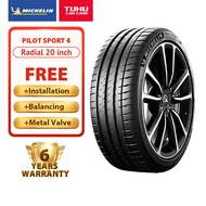 Michelin PILOT SPORT 4 R20 245/40 245/45 255/40 275/35 275/40 285/35 (Free Installation)