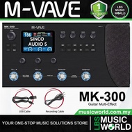 M-VAVE MK-300 Portable Guitar Multi-Effect Processor with Built-in Rechargeable Battery (MK300 MK 30