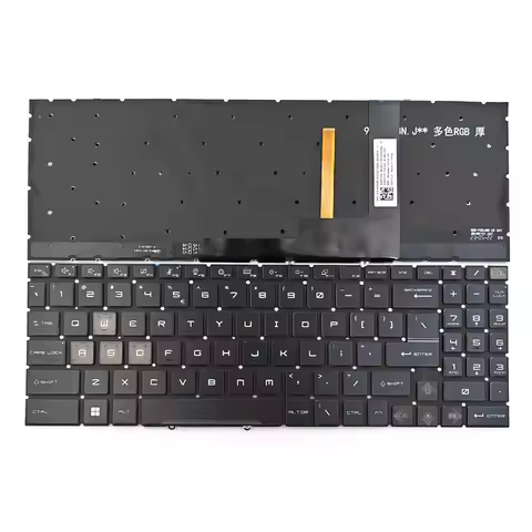 New For MSI Katana 15 B12UDXK B12VEK A15 AI B8VE 17 B13UCXK A17 AI B8VF Pulse 15 B13VFK B13VGK Keybo