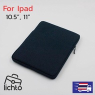 [Lichto ] ซอง กระเป๋าใส่  iPad Mini Air Pro surface go Samsung ipad 10.5 11 นิ้ว ซองใส่ Apple Ipad รุ่น AKR-sleeve