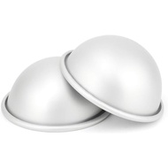 Kundalini 6inch Dome Cake Pan Aluminum Hemisphere 3D Sport Ball DIY Birthday Cake Pan