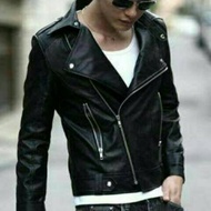 Ramones motorcycle jacket Racing motorcycle jacket/ Leather jacket/