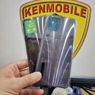 Back Cover with free glue - Border with Orange Glass - OP Realme 8i Screen Support Frame (choose by 