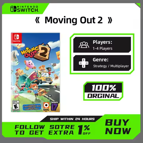 Moving Out 2 - Nintendo Switch Game Deals 100% Official Original Games Physical Cartridge Card for S