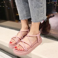 Giày sandal alina nữ đi mưa đế bánh mỳ siêu bền A99 V256