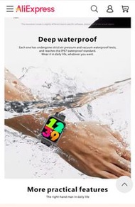 *New InBox*QX7 Pro Smart Watch with Call Function for Men and Women, 1.96-inch Large Screen Smart Wa