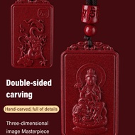 🔥HOT🔥Vermilion Zodiac Guardian God Pendant Zodiac Dragon Pendant Birthday Buddha Necklace Birthday P