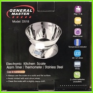 ⊙ ✹ ORIGINAL GENERAL MASTER WEIGHING SCALE / GRAM SCALE / TIMBANGAN / KITCHEN SCALE / DIGITAL SCALE