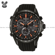 SEIKO SSE017J1 Men's Watch ASTRON Chronograph GPS Solar 44mm Silicone Strap Black *Original