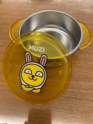 韓國不鏽鋼兒童碗 Kakako Friends Muzi