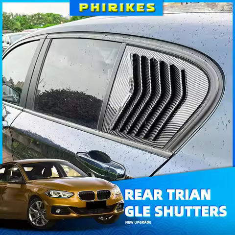 For BMW F20 Rear Window Louvers 116i 116d 118i 120i 120d 125i 2011-2019 Rear Triangle Window Shade S