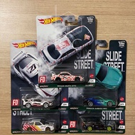 Hot Wheels Premium Car Culture Slide Street FPY86 (Nissan Silvia + Toyota Supra + AE86 + Subaru BRZ + Ford Mustang RTR)