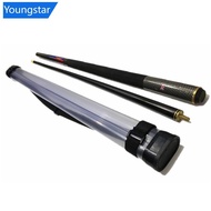 【FY】  81CM Pool Cue Transparent Plastic Storage Rod Bucket For 1/2 Split Cue Billiard Supplies Acces
