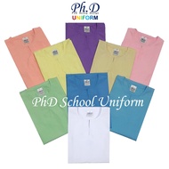 Plus Extra Large Size 3XL-6XL Baju Kurung Sekolah-Putih Biru Muda Kuning Beige Hijau Merah Jambu Ung