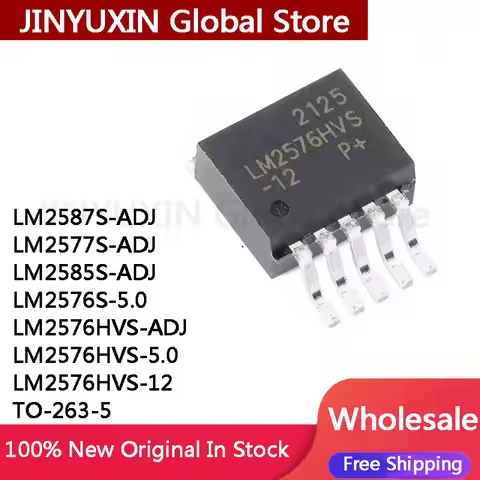 10piece LM2587S-ADJ LM2585S-ADJ LM2577S-ADJ LM2576S-5.0 LM2576HVS-ADJ LM2576HVS-5.0 LM2576HVS-12 LM2