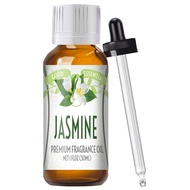 Good Essential - Professional Jasmine Fragrance Oil 30ml for Diffuser, Candles, Soaps Lotions, Perfu