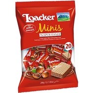 Bánh Xốp Quadratini Loacker minis Cream kakao& Napolitaner 200g
