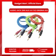 Audio jack 2in1 aux AV 1x2 Original AVl
