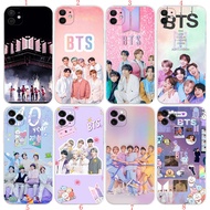 iPhone 11 11 Pro Max 12 13 Mini XR XS Max 12 13 Pro Max BTS Bulletproof Youth League TPU transparent