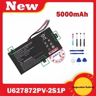 for U627872PV-2S1P Laptop Battery Reliable Power Source 7.6V 5000mAh