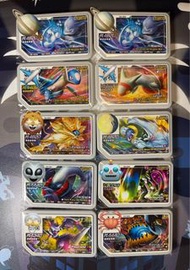 Pokémon 寶可夢 Gaole Rush 1 第9彈 加傲樂 5星 英文版 超夢 超夢夢 Mewtwo  拉帝歐斯 藍飛機 哥哥 Latios 拉帝亞斯 Latias 紅飛機 妹妹 日神 索爾迦雷