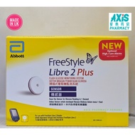 ABBOTT FREESTYLE LIBRE 2 PLUS FLASH GLUCOSE MONITORING SYSTEM SENSOR 1's