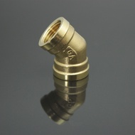 Copper Straight Curved Threaded Connector 45°Inner Thread Elbow Copper Inner Thread Elbow Copper Elb