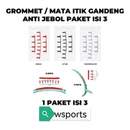 MATA Duck Eye Grommet Badminton Racket Weights HYBRID 3pc