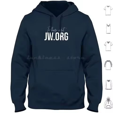 Please Visit Jw.org Hoodie Cotton Long Sleeve Jehovahs Witness Jw Jw Org Preach Preaching Ministry J