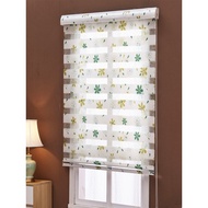 Blinds No-Drill Bathroom Waterproof Sunshade Living Room No-Drill Bedroom Sheer Kitchen Lift Roller 