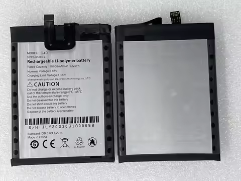 New cubot kingkong 9 phone battery Cubot C40 10600MAH 3.87V for cubot kingkong 9 Smartphone Battery