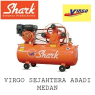 JWUE6502 KOMPRESOR SHARK 2HP TANGKI 100LITER UNLOADING + ENGINE 2 HP