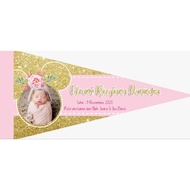 Aqiqah flag package without sticks
